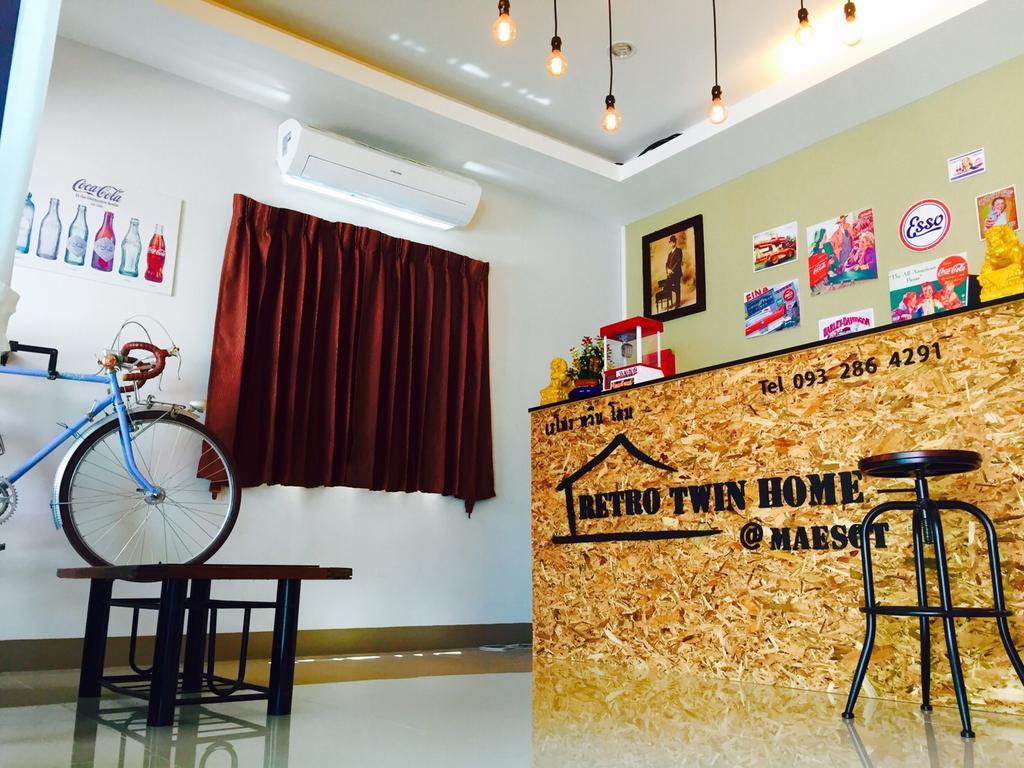 Retro Twin Home @Maesot Mae Sot Eksteriør bilde