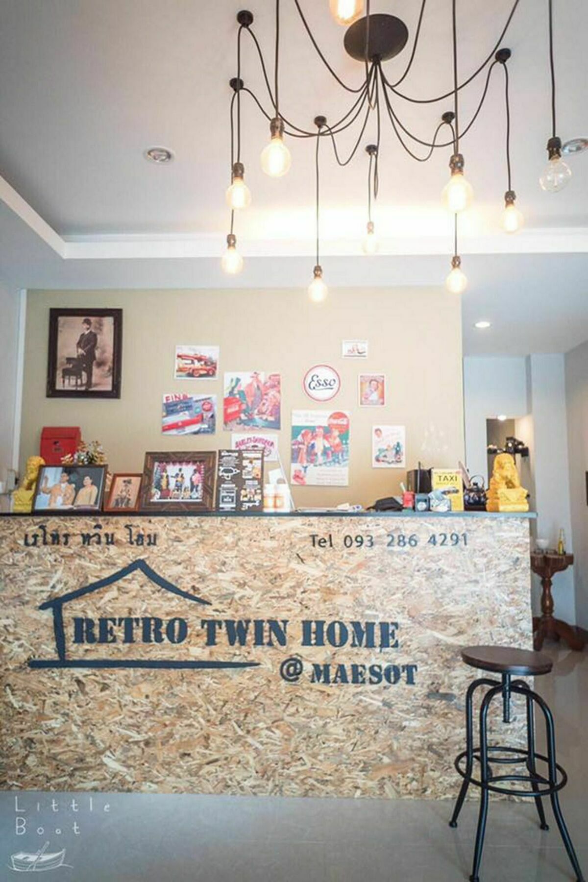Retro Twin Home @Maesot Mae Sot Eksteriør bilde